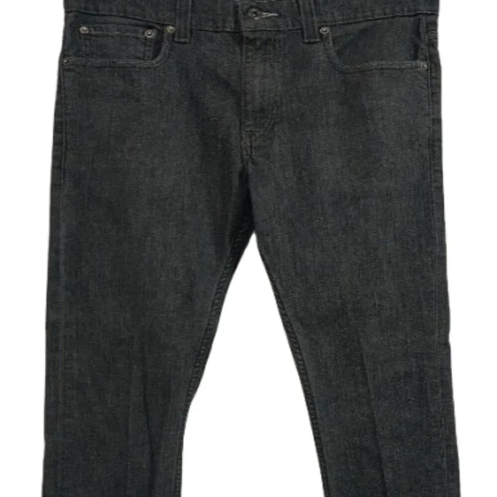 Levi Strauss 511 Men's Skinny Faded Black Denim Jeans 34x30